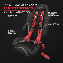 Load image into Gallery viewer, Elite Series 2" &amp; 3" 4 point Harness with push button release
