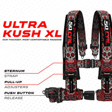 Load image into Gallery viewer, Elite Series 2" &amp; 3" 4 point Harness with push button release