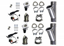 Load image into Gallery viewer, Granatelli Motor Sports Dual Electronic Exhaust Cutout Kit 303540D - Mild Steel Slip-Fit - 4.00"