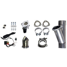 Load image into Gallery viewer, Granatelli Motor Sports Electronic Exhaust Cutout Kit – Mild Steel Slip-Fit