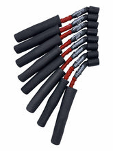 Load image into Gallery viewer, Granatelli GM LS &amp; LT 0-Ohm 10" Red High-Temp Spark Plug Wires w/ Kevlar Boots – 28-1545HTRB
