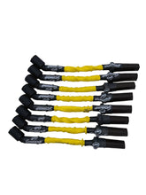 Load image into Gallery viewer, Granatelli GM LS &amp; LT 0-Ohm 10" Yellow High-Temp Spark Plug Wires – 28-1545HTY