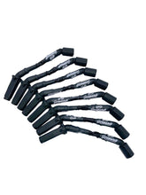 Load image into Gallery viewer, Granatelli GM LS &amp; LT 0-Ohm 8" Black High-Temp Spark Plug Wires – 28-1811HTB