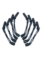 Load image into Gallery viewer, Granatelli GM LS &amp; LT 0-Ohm 8" Black High-Temp Spark Plug Wires – 28-1811HTB