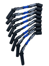 Load image into Gallery viewer, Granatelli GM LS &amp; LT 0-Ohm 8" Blue High-Temp Spark Plug Wires – 28-1811HTBL