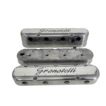 Load image into Gallery viewer, Granatelli Motor Sports LS 2 pc Tall Valve Cover Polished Finish, 4.8, 5.3, 5.7, 6.0, 6.2, 7.0L, Pair