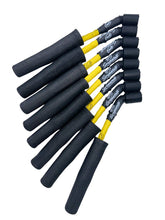 Load image into Gallery viewer, Granatelli GM LS &amp; LT 0-Ohm 8" Yellow High-Temp Spark Plug Wires w/ Kevlar Boots – 28-1811HTYB
