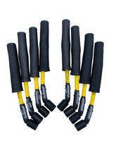 Load image into Gallery viewer, Granatelli GM LS &amp; LT 0-Ohm 8" Yellow High-Temp Spark Plug Wires w/ Kevlar Boots – 28-1811HTYB