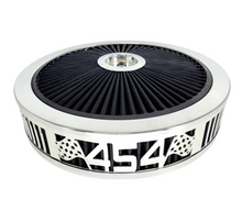 Load image into Gallery viewer, Blingz Beauty Bandz Black and Chrome Air Filter Assembly , 454