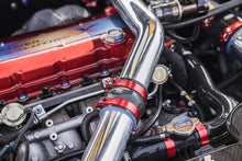 Load image into Gallery viewer, Granatelli Red Billet Aluminum Hose Clamp 47.5mm–49.5mm (Approx. 1.87"–1.94") – 971175R