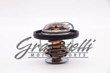 Load image into Gallery viewer, Granatelli Motor Sports Black Billet Thermostat Housing with Thermostat 430180B