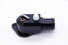 Load image into Gallery viewer, Granatelli Motor Sports Black Billet Thermostat Housing with Thermostat 430180B