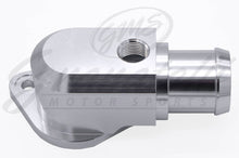 Load image into Gallery viewer, Granatelli Motor Sports  Black Billet Thermostat Housing with Thermostat 430160