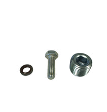Load image into Gallery viewer, Granatelli Motor Sports  Black Billet Thermostat Housing with Thermostat 430160