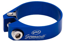 Load image into Gallery viewer, Granatelli Blue Billet Aluminum Hose Clamp 47.5mm–49.5mm (Approx. 1.87"–1.94") – 971175B