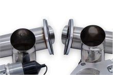 Load image into Gallery viewer, Granatelli Motor Sports Dual Electronic Exhaust Cutout Kit 307522D - Stainless Steel Weld-In - 2.25"