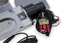 Load image into Gallery viewer, Granatelli Single 3" Electronic Exhaust Oval Cutout Kit – Stainless Weld-In (313530)