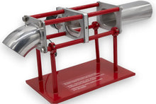 Load image into Gallery viewer, Granatelli Single 3" Electronic Exhaust Oval Cutout Kit – Stainless Weld-In (313530)