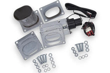 Load image into Gallery viewer, Granatelli Single 3" Electronic Exhaust Oval Cutout Kit – Stainless Weld-In (313530)
