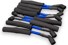 Load image into Gallery viewer, Granatelli GM LS &amp; LT 0-Ohm 10" Blue High-Temp Spark Plug Wires w/ Kevlar Boots – 28-1545HTBLB