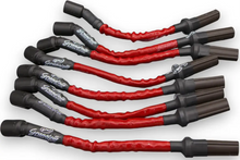 Load image into Gallery viewer, Granatelli GM LS &amp; LT 0-Ohm 10" Red High-Temp Spark Plug Wires – 28-1545HTR