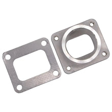 Load image into Gallery viewer, Granatelli Motor Sports Turbo Adapter, Cast. 2.5" V-Band to T4 Housing, Threaded