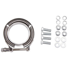 Load image into Gallery viewer, Granatelli Motor Sports Turbo Adapter, 90^ Cast Elbow. 3.0" V-Band to T3/T4 Housing, Threaded