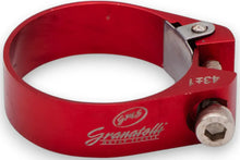 Load image into Gallery viewer, Granatelli Red Billet Aluminum Hose Clamp 42mm–44mm (Approx. 1.65"–1.73") – 971150R