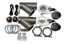 Load image into Gallery viewer, Granatelli Motor Sports Electronic Exhaust Cutout Kit 307540K - Stainless Steel Weld-In - 4.00"