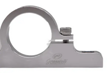 Load image into Gallery viewer, Granatelli Motor Sports 2.00" (50mm) Aluminum Fuel Filter Mounting Brackets Clear Anodize