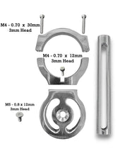 Load image into Gallery viewer, 1.75" Race Belt Residual Slack Harness Collar - Polished