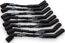 Load image into Gallery viewer, 8 inch Black "0 ohm" High Performance Spark Plug Wires With Ceramic Boots 28-1811-CBB