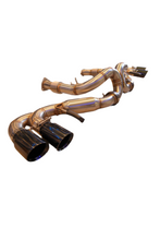 Load image into Gallery viewer, SPDZ1 Catback Exhaust For Chevrolet Corvette C8 2020+ Black Tips 6.2L V8 3" Race Series