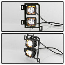 Load image into Gallery viewer, Spyder Dodge Ram 2013-2018 1500 Only Full LED Fog Lights W/Bracket and Universial Switch- Clear 9045424