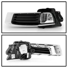 Load image into Gallery viewer, xTune 18-19 Cadillac XTS LED DRL Switch Back w/ Signal Fog Lights w/Cover Chrome FL-JH-CXTS13-LED-C 9946400