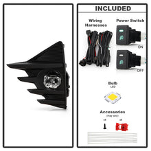 Load image into Gallery viewer, Spyder Toyota Prius C 2019 OEM Style LED Fog Lights w/OEM Fit Switch - Clear 5086365