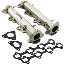 Load image into Gallery viewer, Stainless Steel Headers Manifolds For 2001-2016 Chevy GMC Duramax Diesel 6.6L