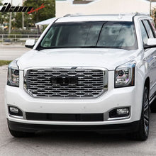 Load image into Gallery viewer, 2015-2020 GMC Yukon Denali Style Chrome Front Bumper Upper Grille ABS