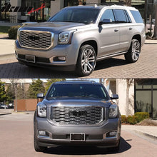 Load image into Gallery viewer, 2015-2020 GMC Yukon Denali Style Chrome Front Bumper Upper Grille ABS