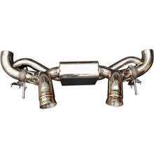 Load image into Gallery viewer, Stainless Valved Catback Exhaust System for McLaren GT OEM Tips