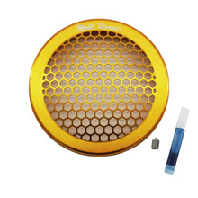 Load image into Gallery viewer, Gold Billet 4" Inch Turbo Inlet Guard Velocity Stack Adapter Bellmouth Intake Hex