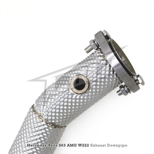 Load image into Gallery viewer, High Flow Catted Stainless Steel Downpipe for Mercedes Benz S560 S580 4.0T