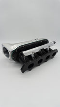Load image into Gallery viewer, H22 H Series Billet Intake Manifold Black Silver | ASE