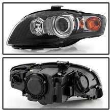 Load image into Gallery viewer, xTune 06-08 Audi A4/S4 Halo Xenon HID Models Only OEM Style Headlights - HD-JH-AA406-HID-BK 9045738