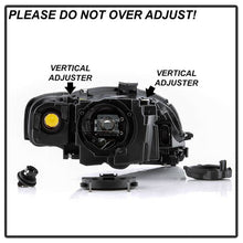 Load image into Gallery viewer, xTune 06-08 Audi A4/S4 Halo Xenon HID Models Only OEM Style Headlights - HD-JH-AA406-HID-BK 9045738