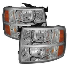 Load image into Gallery viewer, SPYDER Xtune Chevy Silverado 07-13 Crystal Headlights Chrome HD-JH-CS07-AM-C 5076984