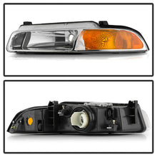 Load image into Gallery viewer, SPYDER 95-00 Dodge Stratus OEM Style headlights  - Set - Chrome (HD-JH-DSTR95-AM-C) 9054730