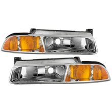 Load image into Gallery viewer, SPYDER 95-00 Dodge Stratus OEM Style headlights  - Set - Chrome (HD-JH-DSTR95-AM-C) 9054730