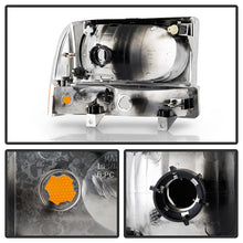 Load image into Gallery viewer, SPYDER Xtune Ford F250/350/450 Superduty 99-04 Crystal Headlights w/ Bumper Lights HD-JH-FF25099-AM-C 9025419