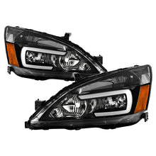 Load image into Gallery viewer, xTune Honda Accord 03-07 2/4Dr LED DRL Crystal Headlights - OE Black HD-JH-HA03-LED-BK 9949425